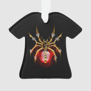 Araignée en vapeur noire