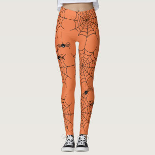 Araignées délirantes Halloween Leggings