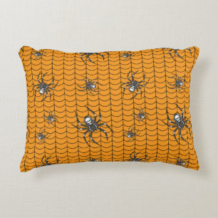 Araignées sur le Coussin d'accents de parade