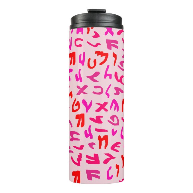 Aramaic Thermal Tumbler (Front)