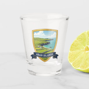 Aran Islands Ireland Travel Shot Glass
