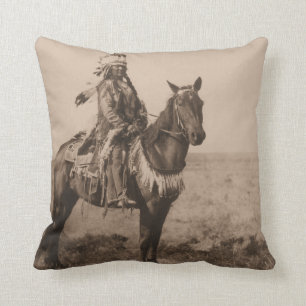 Arapaho Native American Throw Pillow