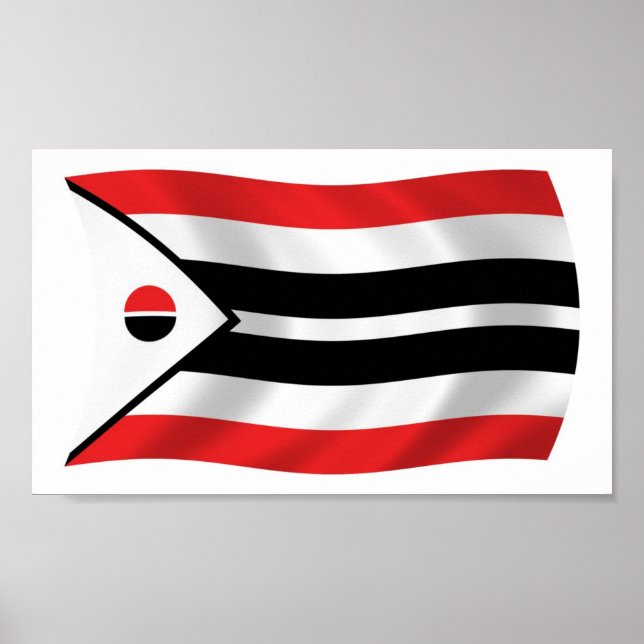 Arapaho Tribe Flag Poster Print (Front)