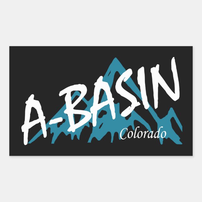 Arapahoe Basin Colorado Mountains Sticker (Front)