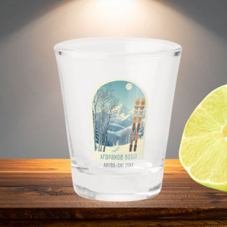 Arapahoe Basin Colorado  Shot glass