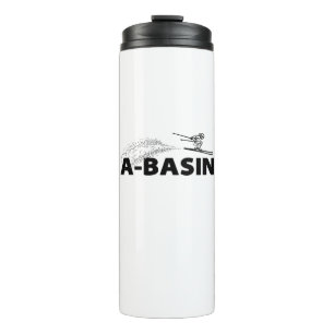 Arapahoe Basin Colorado Ski Jumper Thermal Tumbler