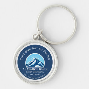 Arapahoe Basin Rocky Mountains Colorado ski  Keychain