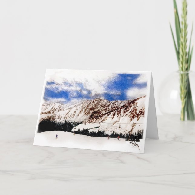 Arapahoe Basin Ski Day Card (Front)