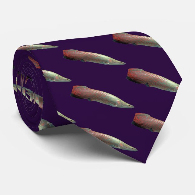 Arapaima gigas tie (Rolled)