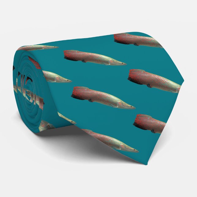 Arapaima gigas tie (Rolled)