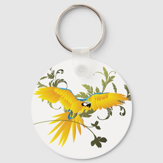 Arara-canindé Keychain (Front)