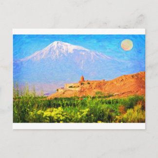 Ararat_Kurdistan art Postcard