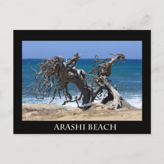 arashi beach 2 postcard