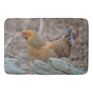 Araucana Hen Bath Mat