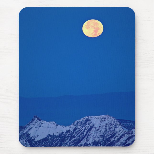 Aravis Mountains | Mont Blanc Range Mouse Pad (Front)