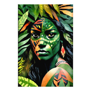 “Arayúna” Jungle Canvas - Women In Amazonia Photo Print