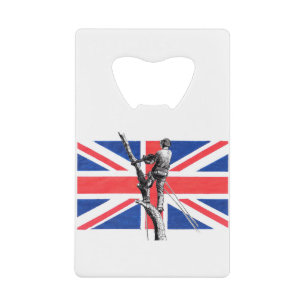 Arb Art Arborist Tree Surgeon Chainsaw Credit Card Bottle Opener