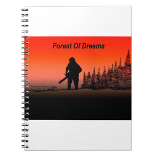 Arb Art Arborist Tree Surgeon Chainsaw  Landscape Notebook