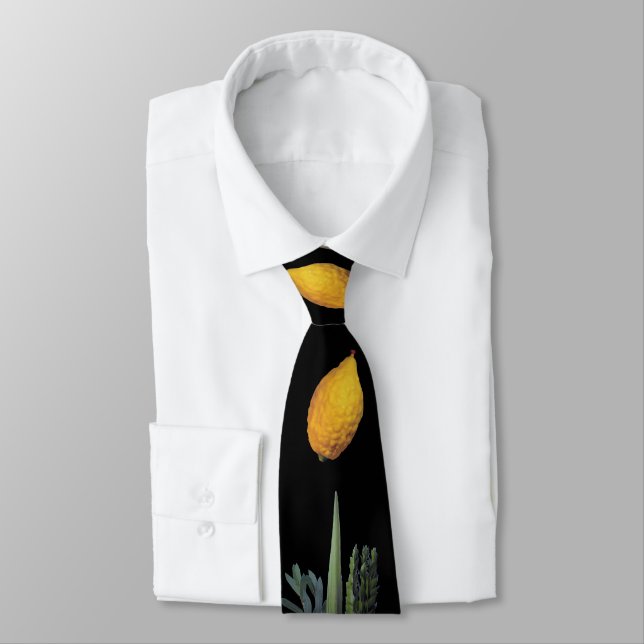 Arba Minim (Four Species) Tie (Tied)