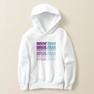 Arberor Kids Hoodie – Modern Gradient Block Logo 