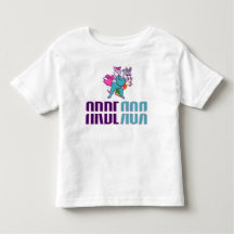 Arberor Kids’ T-Shirt – Playful Cartoon Character
