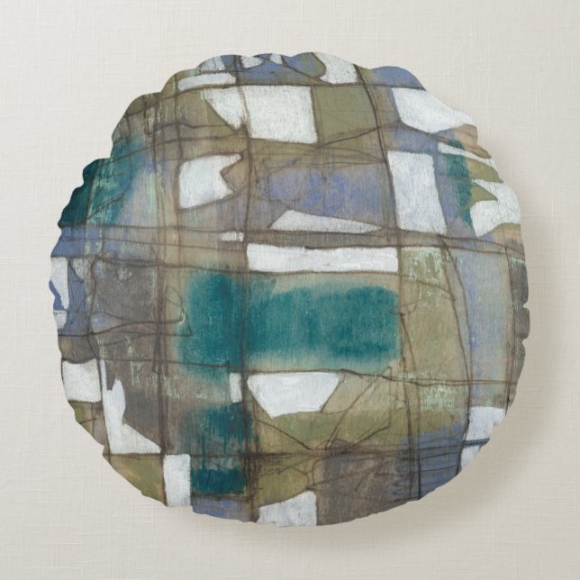 Arbitrary Selection I Round Pillow (Front)