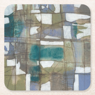 Arbitrary Selection I Square Paper Coaster