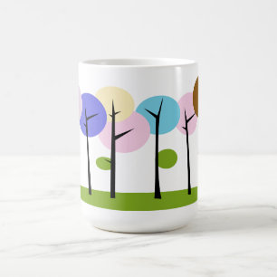 Árboles Colores Mug