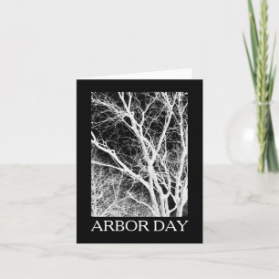 arbor day ghost tree card