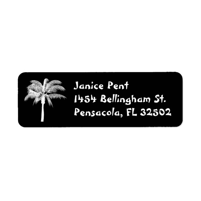 Arbor Day Return Address Labels (Front)