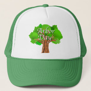 Arbor Day Tree Holiday Trucker Hat