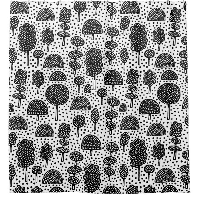 Arboretum 230715 - Black on White (Front)