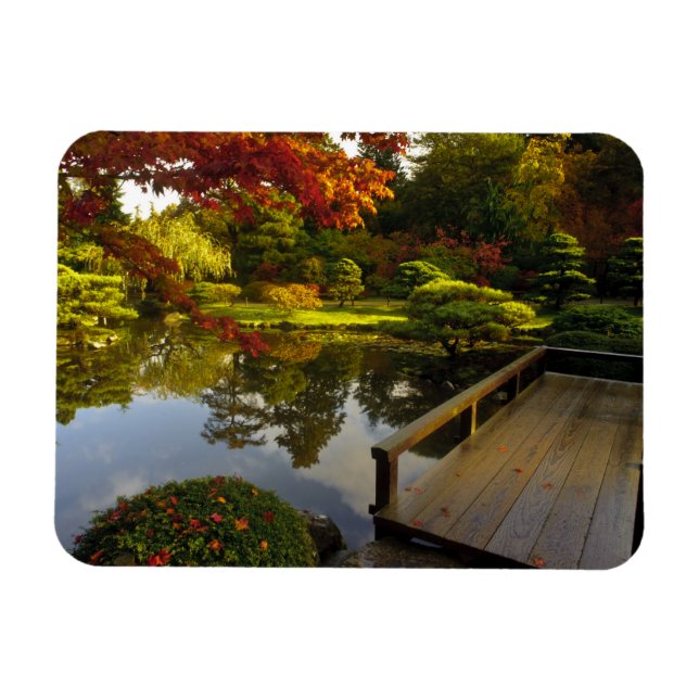 Arboretum, Japanese Garden, Seattle, Washington, Magnet (Horizontal)