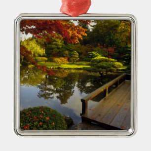 Arboretum, Japanese Garden, Seattle, Washington, Metal Ornament