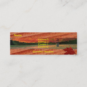 Arborist Business Card