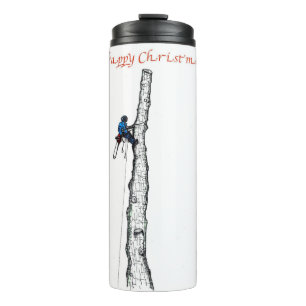 Arborist chainsaw tree surgeon Gift Present Thermal Tumbler