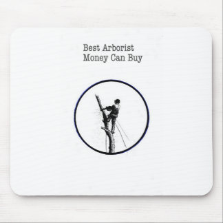 Arborist chainsaw tree surgeon mouse pad