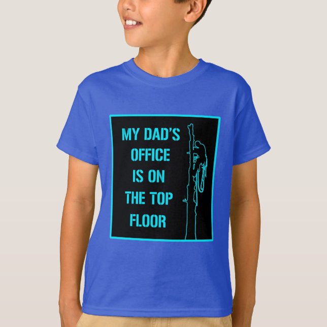 Arborist Kids funny slogan T-Shirt (Front)