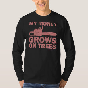 Arborist Logger Men Cool Tree Climber Lumberjack T-Shirt