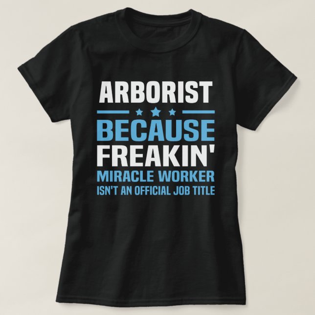 Arborist T-Shirt (Design Front)