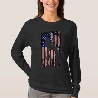 Arborist Tools Flag Tree Surgeon Arboriculturist T-Shirt