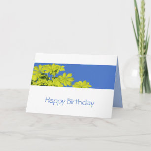 Arborist: Tree climber Leafy Green Card