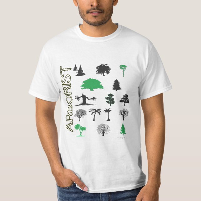 Arborist Tree Lovers T-Shirt (Front)