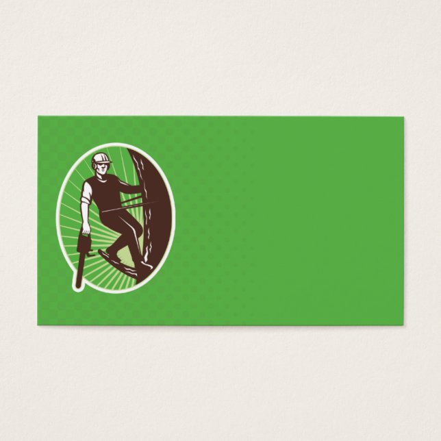 arborist tree surgeon agriculturist chainsaw (Front)