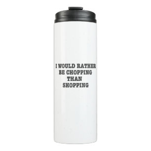 Arborist Tree Surgeon chainsaw gift. Thermal Tumbler