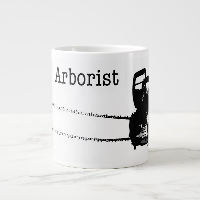 Arborist Tree Surgeon Chainsaw Specialty Mug (Front)