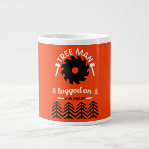 Arborist Tree Surgeon Large Coffee Mug