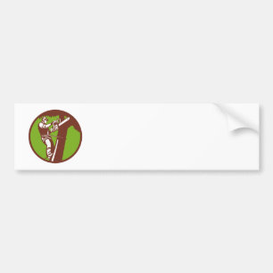 Arborist Tree Surgeon Trimmer Pruner Bumper Sticker