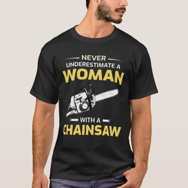 Arborist Woman Tree Climber Climbing  T-Shirt (Front)