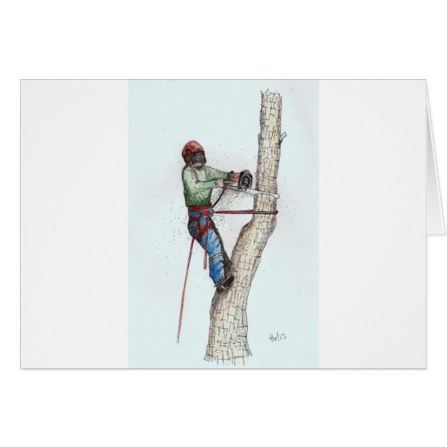 Arboriste Tree Surgeon (Devant horizontal)